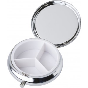 Tablettenbox aus Eisen Zara, Silber