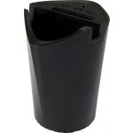Plastic 3-ports cup holder, black (7690-01)