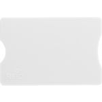 Plastic card holder with RFID protection, white (7252-02)