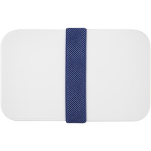 MIYO double layer lunch box, White, White, Blue (Plastic kitchen equipments)