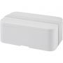 MIYO Pure single layer lunch box, White, White