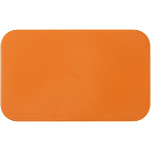 MIYO single layer lunch box, Orange, White (Plastic kitchen equipments)