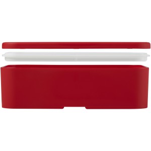 MIYO single layer lunch box, Red, Red (Plastic kitchen equipments)