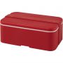MIYO single layer lunch box, Red, Red