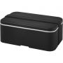 MIYO single layer lunch box, Solid black, Solid black