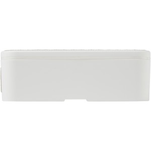 MIYO single layer lunch box, White, Pebble grey (Plastic kitchen equipments)