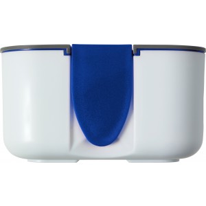 PP and silicone lunchbox Veronica, cobalt blue (Plastic kitchen equipments)