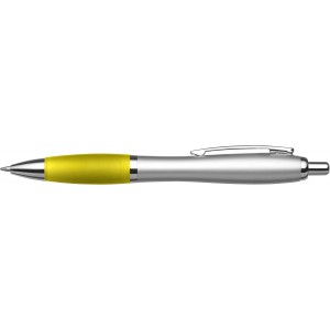 ABS ballpen Cardiff, yellow (Plastic pen)