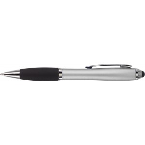 ABS ballpen Lana, silver (Multi-colored, multi-functional pen)
