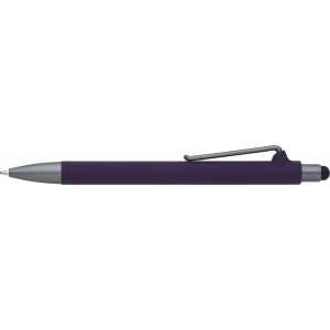 ABS ballpen Louis, purple (Plastic pen)
