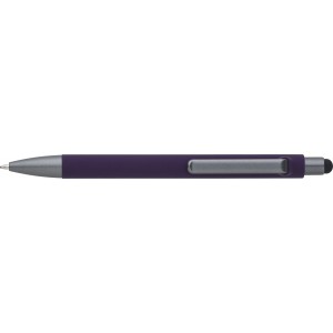 ABS ballpen Louis, purple (Plastic pen)