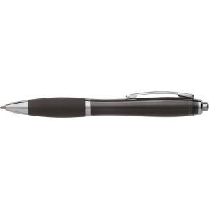 ABS ballpen Newport, black (Plastic pen)