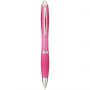 Nash ballpoint pen with coloured barrel and grip, Pink