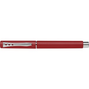 Rollerball, red (Plastic pen)
