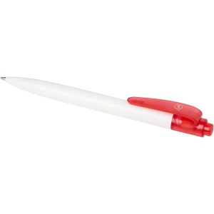 Thalaasa ocean-bound plastic ballpoint pen, Transparent red, (Plastic pen)