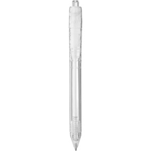 Vancouver recycled PET ballpoint pen, transparent clear (Plastic pen)