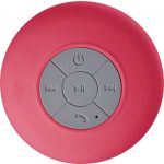 Plastic speaker, waterresistant., red (7631-08)