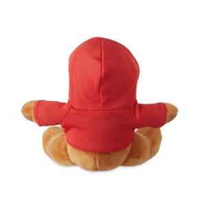 Plush reindeer with hoodie, Red (Games)