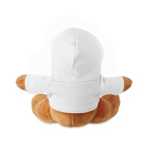 Plush reindeer with hoodie, White (Games)