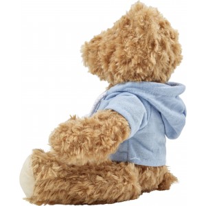 Plush teddy bear Monty, light blue (Games)