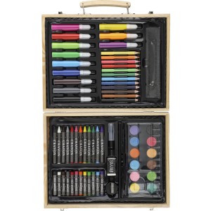 Plywood drawing set Thessaly, brown (Zeichensets)