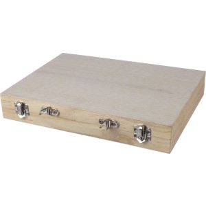Plywood drawing set Thessaly, brown (Zeichensets)