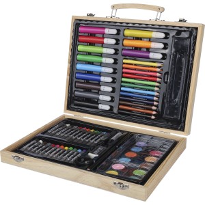 Plywood drawing set Thessaly, brown (Zeichensets)