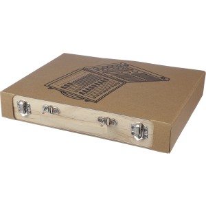 Plywood drawing set Thessaly, brown (Zeichensets)