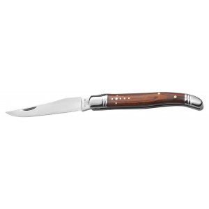Steel and wood pocket knife Lisandro, brown (Pocket knives)
