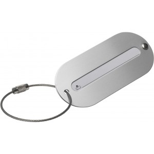 Kofferanhnger aus Metall Isa, Silber