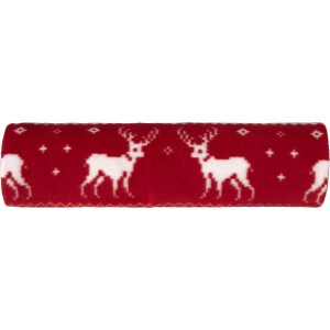 Polar fleece reindeer blanket (180 gr/m2) Jane, red (Blanket)