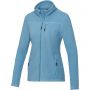 Amber women's GRS recycled full zip fleece jacket, NXT blue