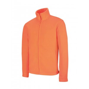 FALCO - FULL ZIP MICROFLEECE JACKET, Fluorescent Orange (Polar pullovers)