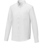 Pollux long sleeve men?s shirt, White (3817801)