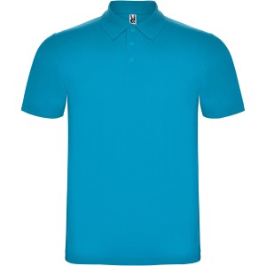 Austral short sleeve unisex polo, Turquois (Polo shirt, 90-100% cotton)