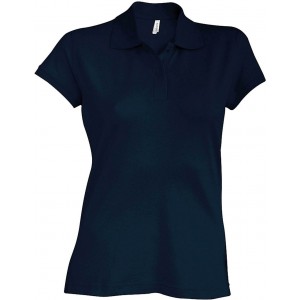 BROOKE - LADIES' SHORT-SLEEVED POLO SHIRT, Navy (Polo shirt, 90-100% cotton)