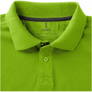 Calgary short sleeve men's polo, Apple Green (Polo shirt, 90-100% cotton)
