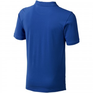 Calgary short sleeve men's polo, Blue (Polo shirt, 90-100% cotton)