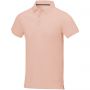 Calgary short sleeve men's polo, Pale blush pink