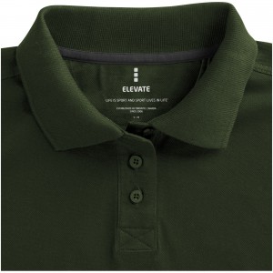 Calgary short sleeve women's polo, Army Green (Polo shirt, 90-100% cotton)