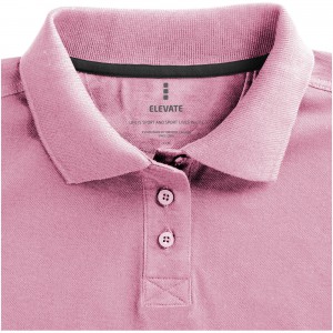 Calgary short sleeve women's polo, Light pink (Polo shirt, 90-100% cotton)