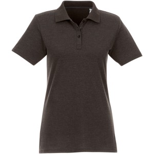 Helios Lds polo, Htr Chrcl, XS (Polo shirt, 90-100% cotton)