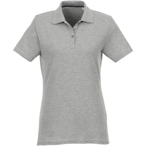 Helios Lds polo, Htr Grey, L (Polo shirt, 90-100% cotton)