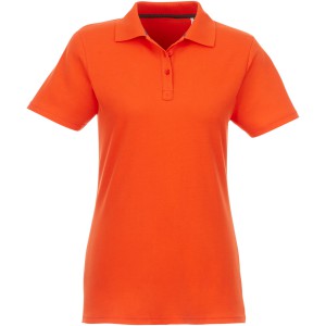 Helios Lds polo, Orange, L (Polo shirt, 90-100% cotton)