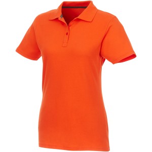 Helios Lds polo, Orange, XS (Polo shirt, 90-100% cotton)
