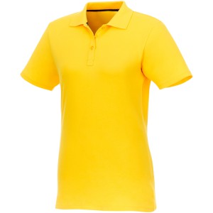 Helios Lds polo, Yellow, L (Polo shirt, 90-100% cotton)
