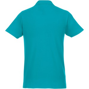 Helios mens polo, Aqua, 2XL (Polo shirt, 90-100% cotton)