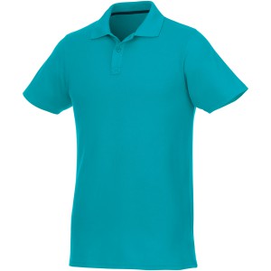 Helios mens polo, Aqua, M (Polo shirt, 90-100% cotton)