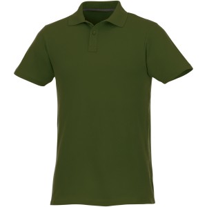 Helios mens polo,Army Green, L (Polo shirt, 90-100% cotton)