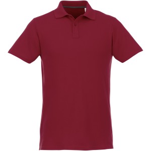 Helios mens polo, Burgundy, L (Polo shirt, 90-100% cotton)